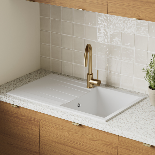 Cuisine "Basilie" chêne fumé - Brico Dépôt