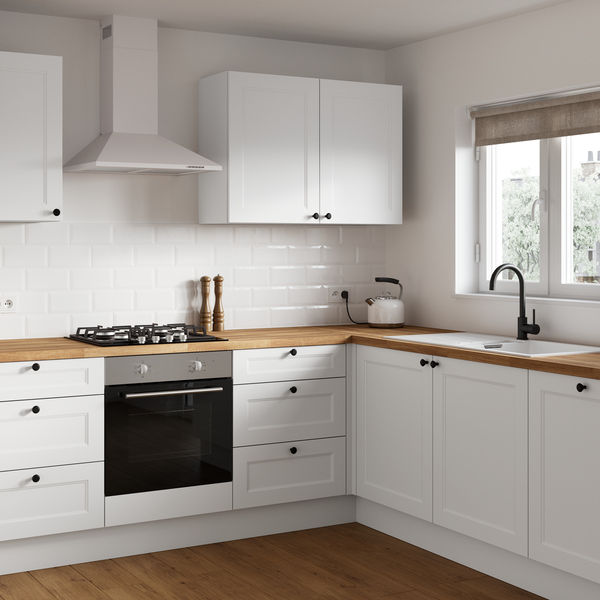Cuisine "Florie" blanc mat - Brico Dépôt