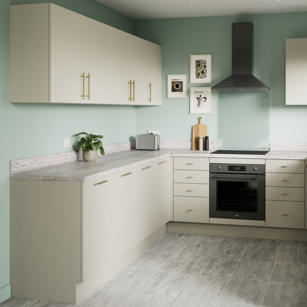 Cuisine "Dorice" beige mat - Brico Dépôt