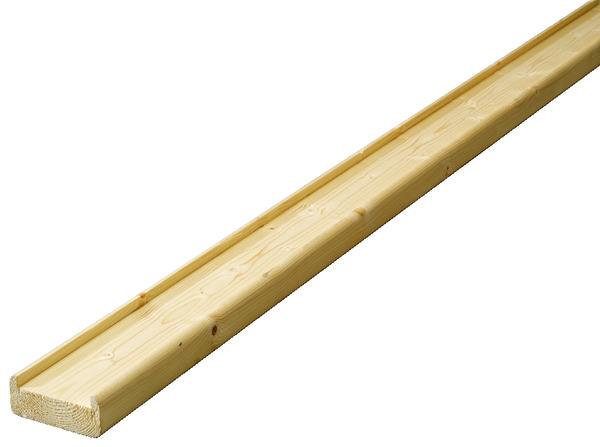 Profile 1 4 Rond En Pvc Blanc L 2 50 12x12 Mm Brico Depot