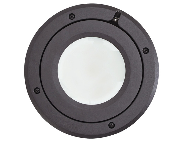 Spot terrasse rond alu brossé "dodson" - Marque BLOOMA - Brico Dépôt