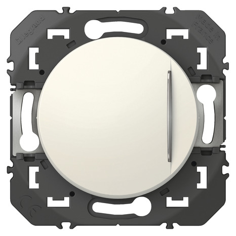 Interrupteur va-et-vient 10A à voyant lumineux "Dooxie" blanc - Legrand - Brico Dépôt