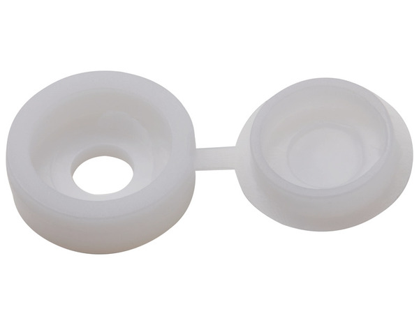 Capuchons blanc jauge 6-8 mm 100 pcs  - Diall - Brico Dépôt