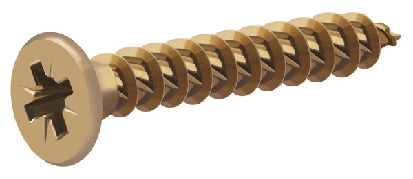 Vis agglo turbo 4,5 x 30 mm 100 pièces - Turbodrive - Brico Dépôt