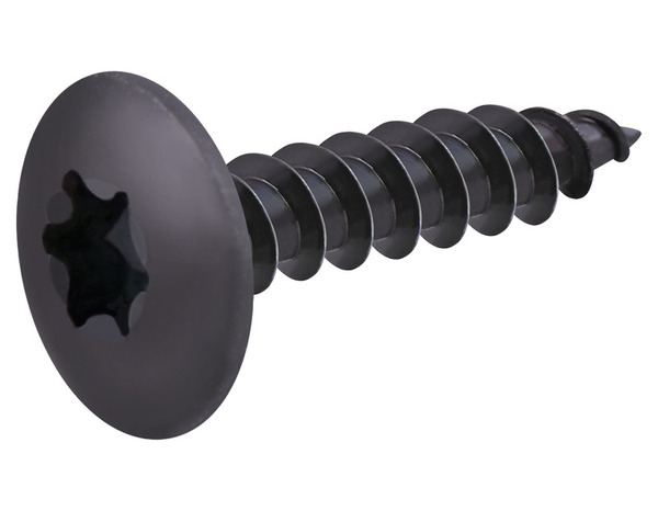 Vis de charnière noir 6 x 30 mm 20 pièces - Diall - Brico Dépôt