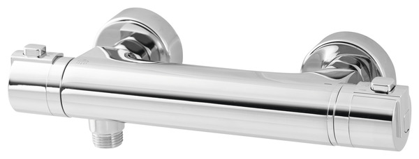 Mitigeur de douche thermostatique "Bantry" - NF - GoodHome - Brico Dépôt