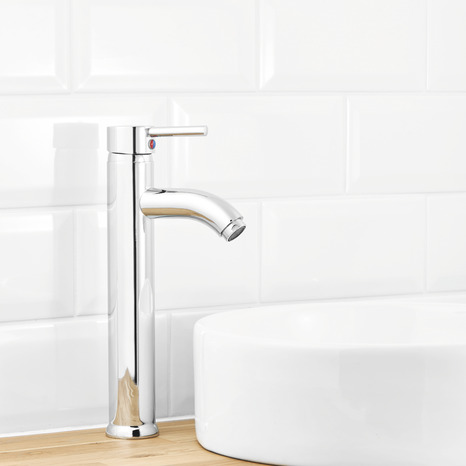 Mitigeur haut pour vasque à poser "Ayas" - GoodHome - Brico Dépôt