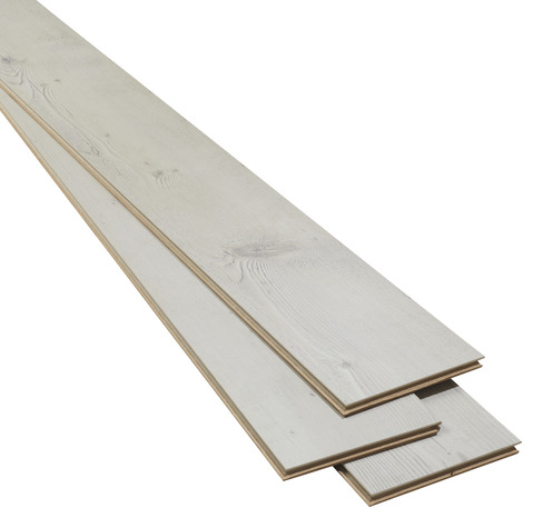 Sol stratifié à clipser aspect chêne blanc "Bilston" - L. 138,3 x l. 24,4 cm x Ép. 8 mm - GoodHome - Brico Dépôt