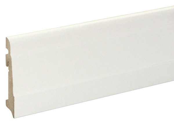 Plinthe moulurée blanche L. 220 cm x l. 100 mm x Ép. 19 mm - GoodHome - Brico Dépôt