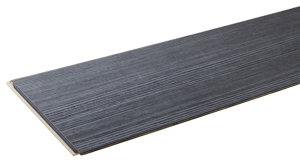 Sol stratifié à clipser aspect bois anthracite "Romford" - L. 138 x l. 19,3 cm x Ép. 10 mm - GoodHome - Brico Dépôt