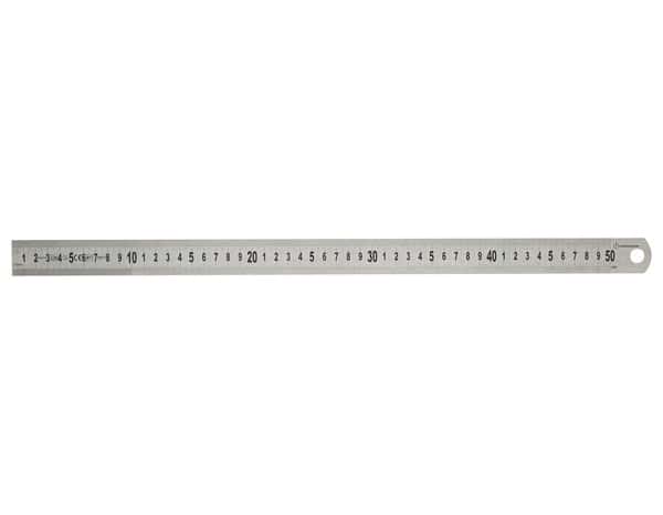 Règle en métal 50 cm (MS23) - Brico Dépôt