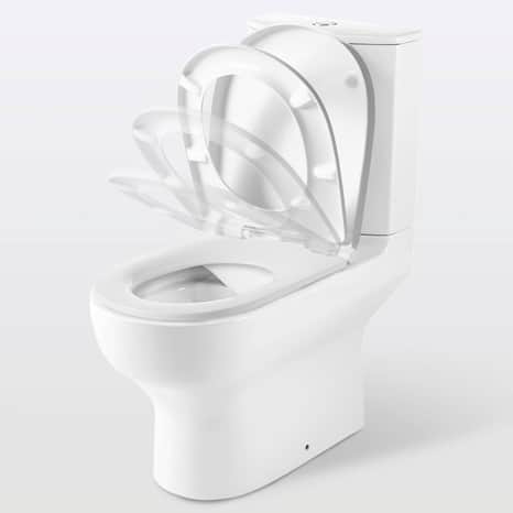 Avis Consommateur :Pack WC à poser sur élevé sans bride avec sortie  horizontale GoodHome