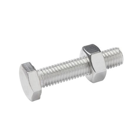 Boulons tête hexa inox 10 x 30 mm - Diall - Brico Dépôt