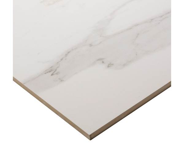 Carrelage de sol intérieur "Ultimate marble" blanc - l. 59,5 x L. 59,5 cm - GoodHome - Brico Dépôt