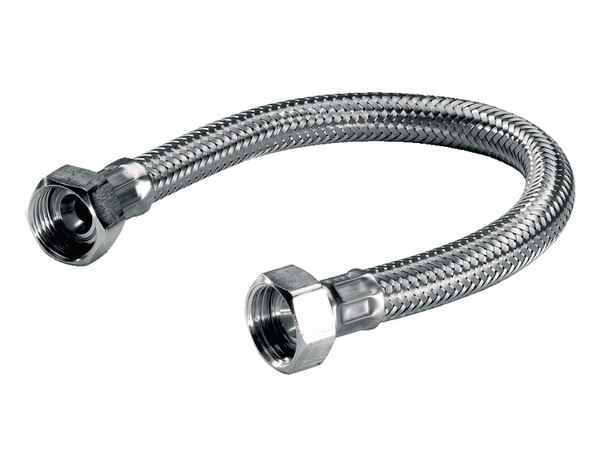 Flexible d'alimentation sanitaire femelle/femelle 15 x 21 - L. 1 m - Brico Dépôt