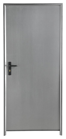 Porte de service métal non isolée - H. 200 x l. 90 cm - Brico Dépôt