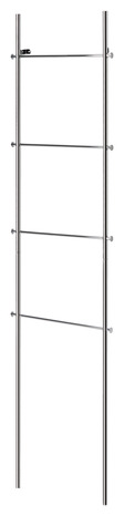 Porte serviette échelle "Koros" - GoodHome - Brico Dépôt