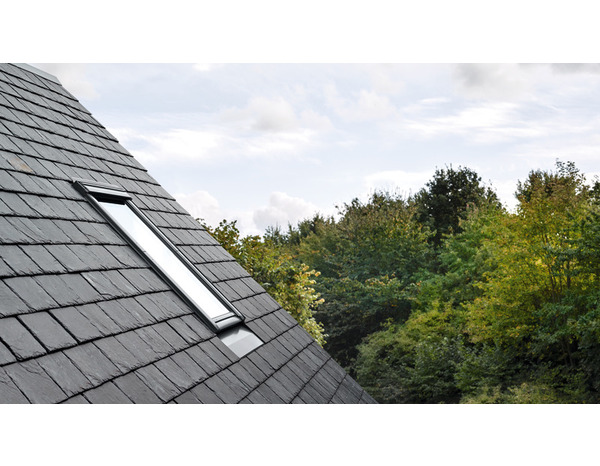 Raccord d'étanchéité EDN MK04 gris pour fenêtre de toit haut. 98 x larg. 78 cm - Velux - Brico Dépôt