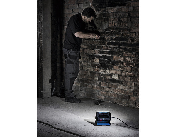 Projecteur de chantier filaire 20w/1600lm lewo - Erbauer - Brico Dépôt