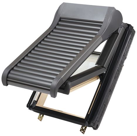 Volet roulant électrique pour fenêtre de toit - H. 98 x l. 78 cm - Brico Dépôt
