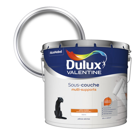 Sous Couche Blanche Multi Support 10 L Brico Depot