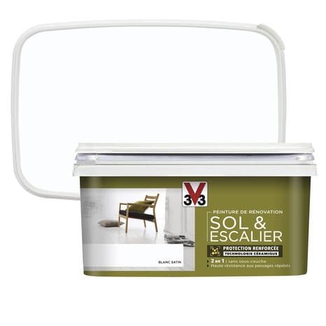 Peinture Sol Intérieur - Décolab ® Carrelage V33 - Sol et Escalier