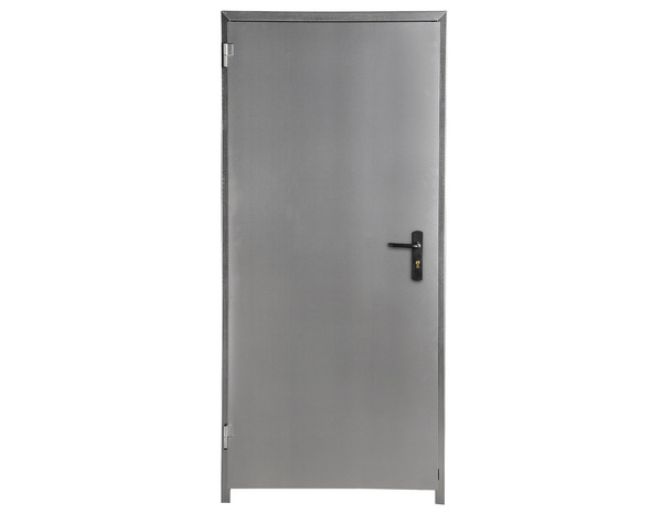 Bloc-porte métal isolée - H. 200 x l. 90 cm - Brico Dépôt