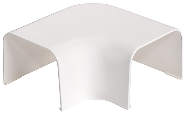 Coude à plat 90° pour goulotte spécial climatiseur - 80 x 60 mm - Autogyre - Brico Dépôt