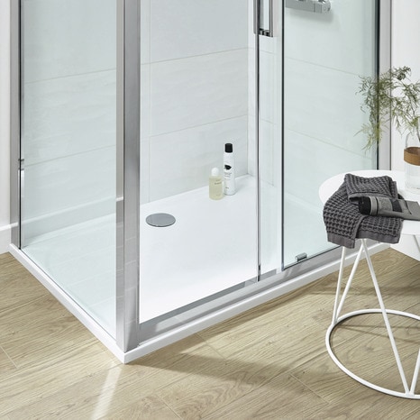 Bac receveur de douche a carreler 160x90 cm recoupable sur mesure pour  douche a l'italienne : : Bricolage