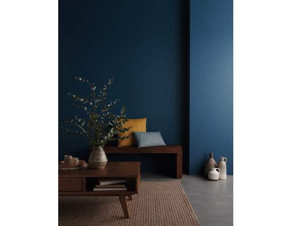 Peinture Haute Resistance Murs Boiseries Et Metal Interieure Acrylique Mat Bleu Antibes 2 5 L Brico Depot