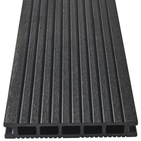 Lame de terrasse composite "Neva" gris - GoodHome - Brico Dépôt