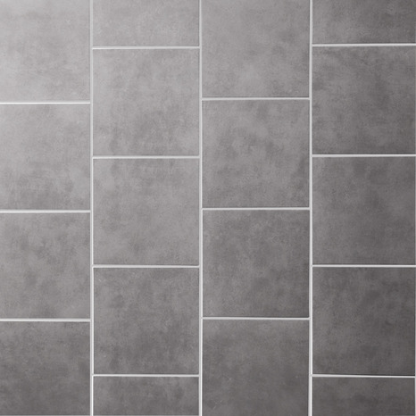 Carrelage de sol intérieur "Cimenti" gris - l. 30,7 x L. 30,7 cm - Colours - Brico Dépôt