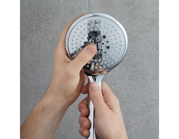 Douchette chromé "Cavally" - 3 jets - GoodHome - Brico Dépôt