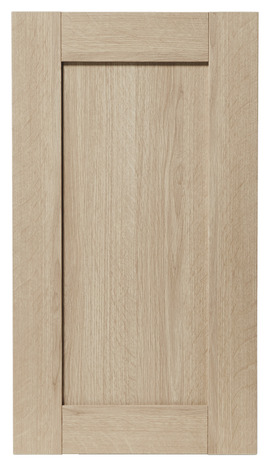 Façade 1 porte 40cm "Coline" chêne clair - L. 39.7 x H. 71.5cm - Cooke and Lewis - Brico Dépôt