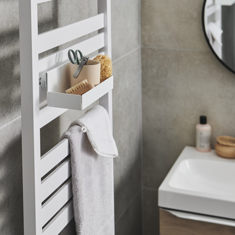 Étagère métal "Muromi" blanche - GoodHome - Brico Dépôt