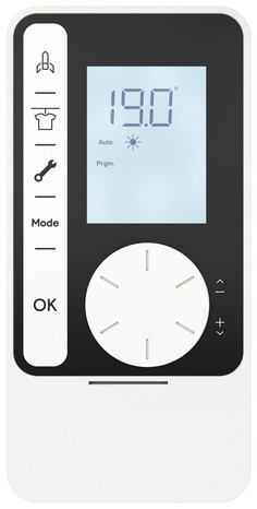 Sèche-serviettes "Loreto" 500 W H. 102 x L. 50 cm - GoodHome - Brico Dépôt