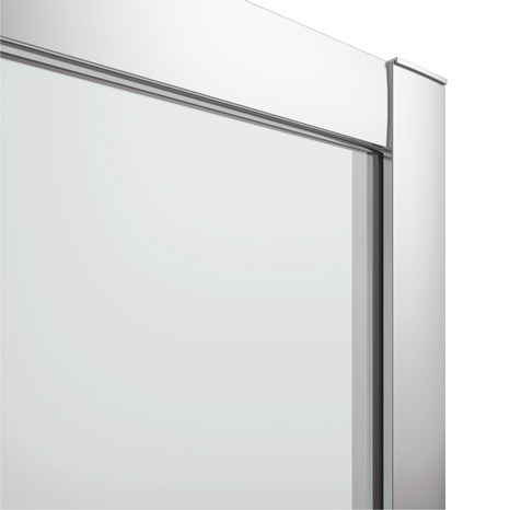 Accès d'angle droit "Beloya" l.90 cm en verre effet miroir - GoodHome - Brico Dépôt