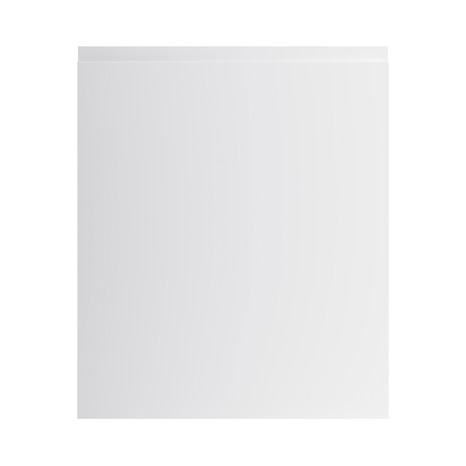 Façade 1 porte "Garcinia" gris brillant l.59,7 x h.71,5 cm - GoodHome - Brico Dépôt