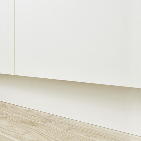 Plinthe "Alpinia" blanc l.240 x h.15 cm - GoodHome - Brico Dépôt