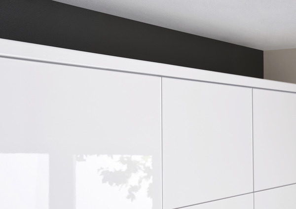 Corniche cache-lumière "Stevia" crème l.240 x h.3,5 cm - GoodHome - Brico Dépôt