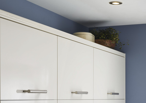 Corniche cache-lumière "Stevia" crème l.240 x h.3,5 cm - GoodHome - Brico Dépôt