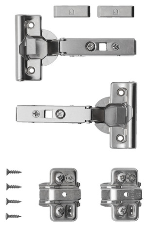 2 charnières 110° à fermeture amortie - Cooke and Lewis - Brico Dépôt