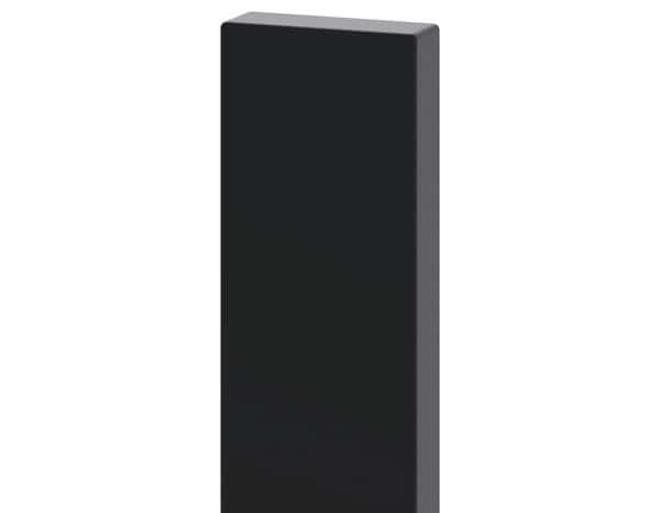 Bandeau de four Pasilla noir l. 59,7 cm x H. 11,5 cm GoodHome