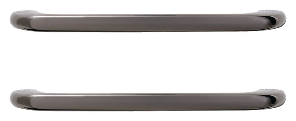 lot 2 poignées argent "Condio" L 22.5 cm - GoodHome - Brico Dépôt