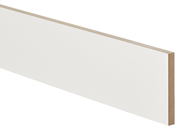 Plinthe "Alpinia" blanc l.240 x h.15 cm - GoodHome - Brico Dépôt