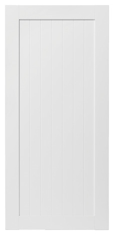 Façade "Alpinia" blanc l.59,7 x h.128,7 cm - GoodHome - Brico Dépôt