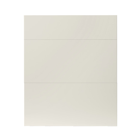 Façade 1 tiroir + 2 casseroliers "Stevia" crème l.59,7 x h.71,5 cm - GoodHome - Brico Dépôt