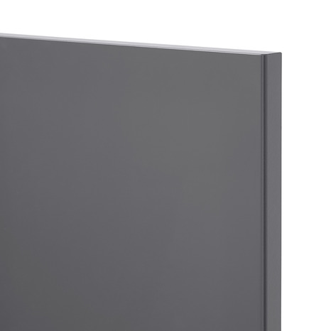 Façade casserolier ou hotte "Glorian" anthracite l.80 x h.35,6 cm - GoodHome - Brico Dépôt
