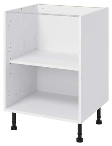 Kit dressing avec rideau L.100 cm MOVE blanc  Wardrobe storage cabinet,  Storage, Closet planning