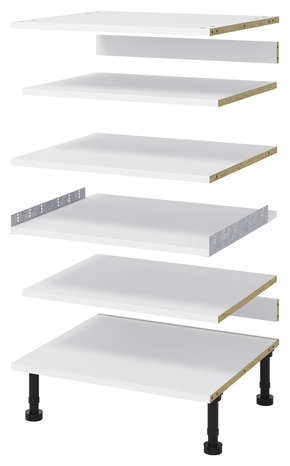 Tablettes pour colonne électroménager - L. 60 x P. 57cm - Cooke and Lewis - Brico Dépôt